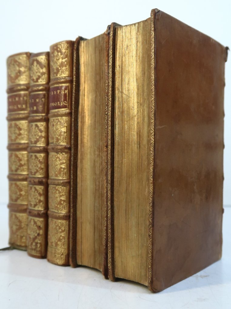 Lemaistre de Sacy - Actes des Apotres,  Epitres   l'Evangile de Sain Luc ( T3) et de Saint Marc. traduit en français - 1697 #1.1