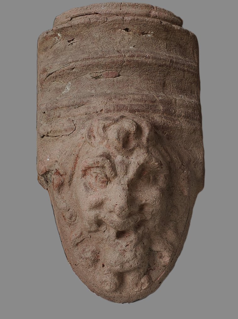 Rzeźba, Mascherone - 56.5 cm - Ceramika #1.2