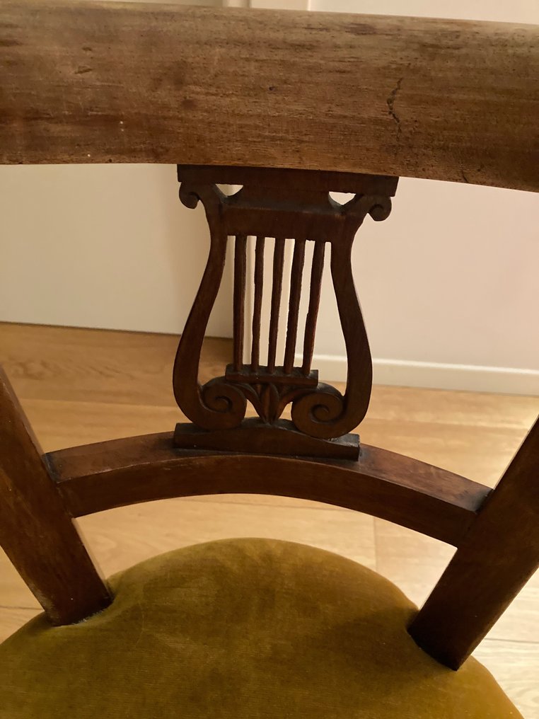 Sei sedie - Krzesło do jadalni (7) - Drewno #3.2