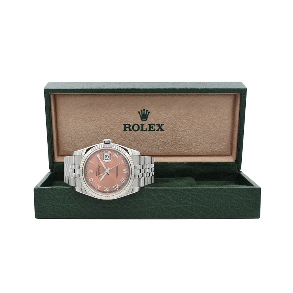 Rolex - Oyster Perpetual Datejust 36 'Salmon Roman dial' - 116234 - 中性 - 2000-2010 #2.1