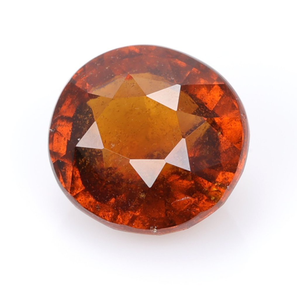 1 pcs Fine  Quality-(Deep Orange)
 
 Hessonite - 4.33 ct #1.2