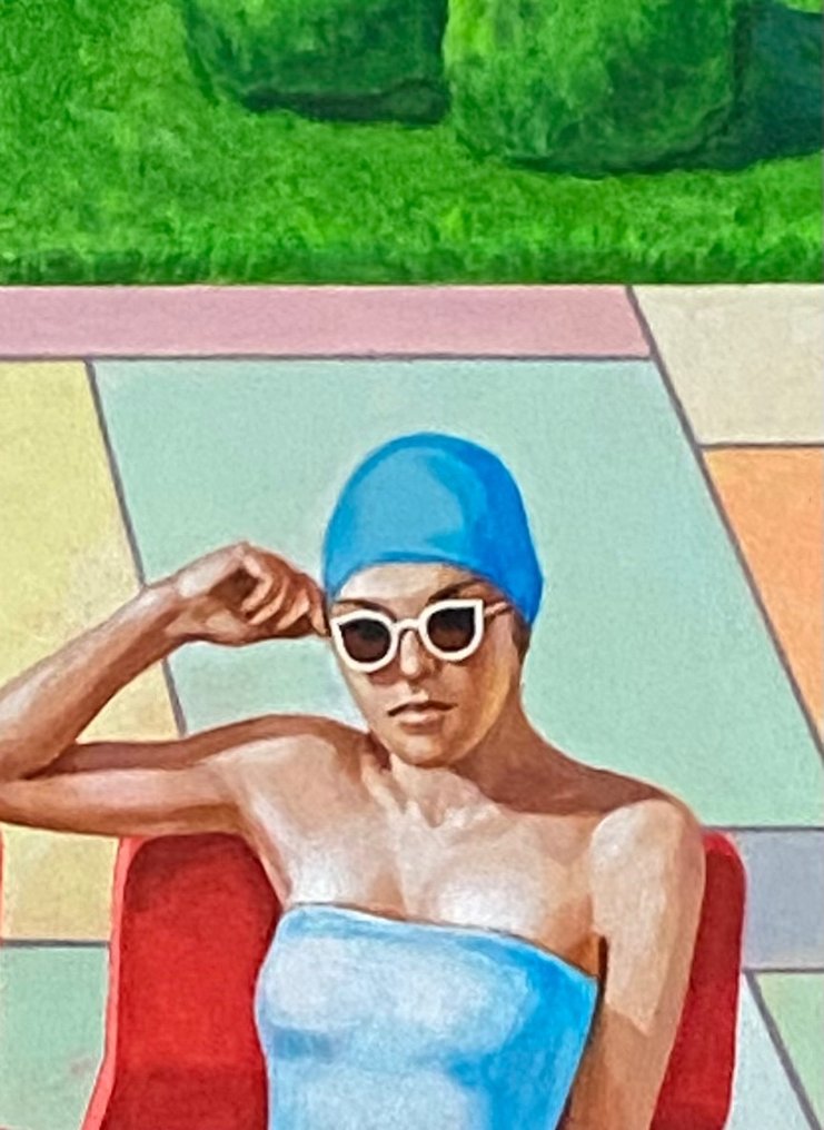 Stratiuk Valerii - Woman by the pool #3.2