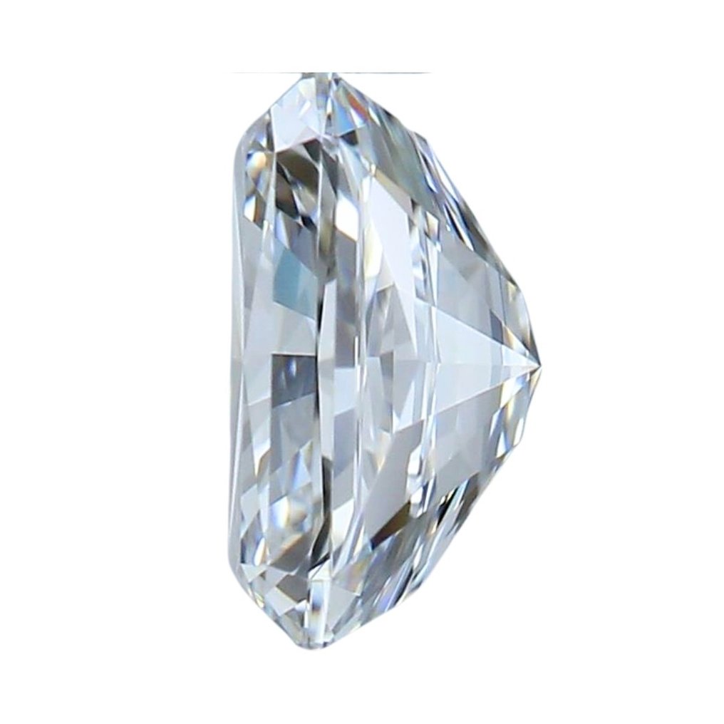1 pcs Diamant - 0.91 ct - Briljant, Radiant - F - IF (intern zuiver) #2.1