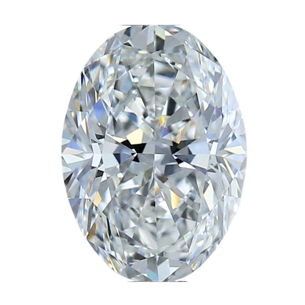 1 pcs Diamant  (Natural)  - 1.72 ct - Oval - D (färglös) - IF - Gemological Institute of America (GIA) #1.1