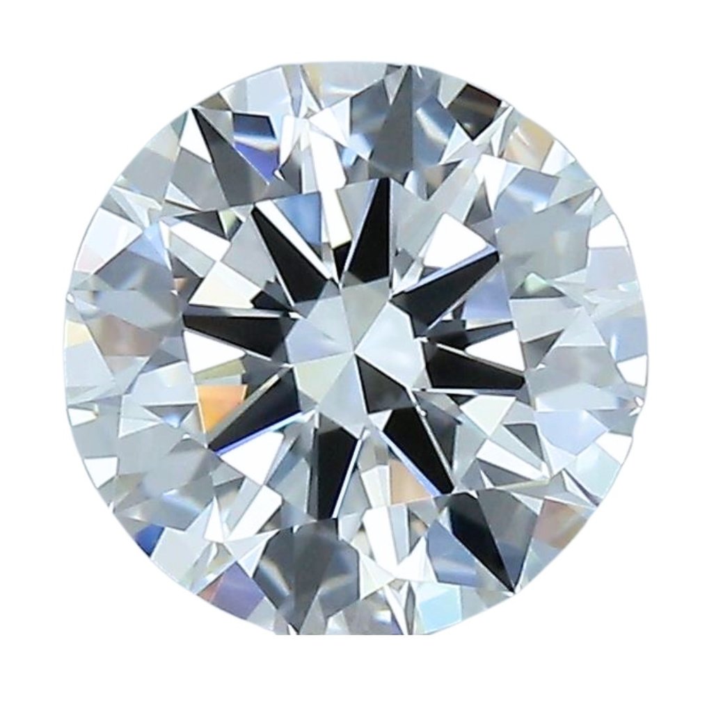 1 pcs Diamant  (Natürlich)  - 1.50 ct - Rund - H - VVS1 #1.1
