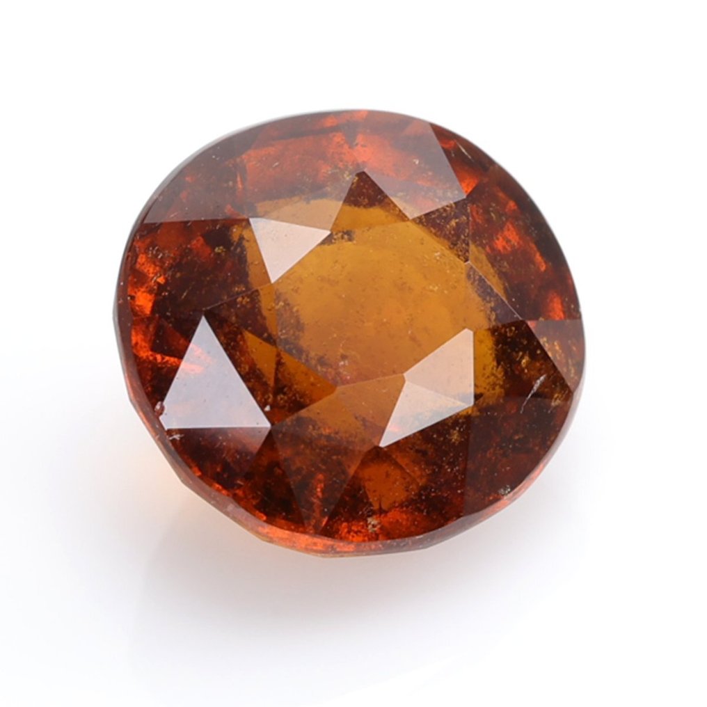 1 pcs Fine  Quality-(Deep Orange)
 
 Hessonite - 4.33 ct #2.1