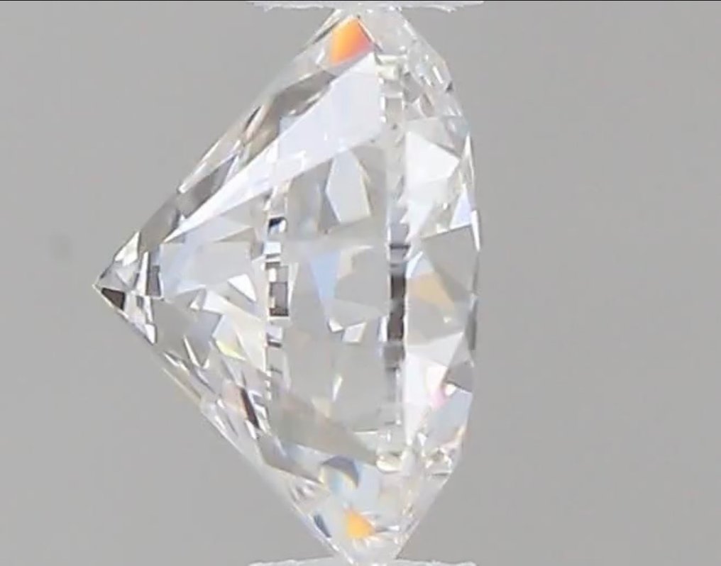 1 pcs 钻石  (天然)  - 0.30 ct - 圆形 - D (无色) - VVS1 极轻微内含一级 - 美国宝石研究院（GIA） #2.1
