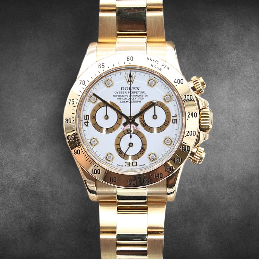 Rolex - Oyster Perpetual Cosmograph Daytona 'White Diamonds Dial' - Ref. 116528 - Hombre - 2011 - actualidad #1.1