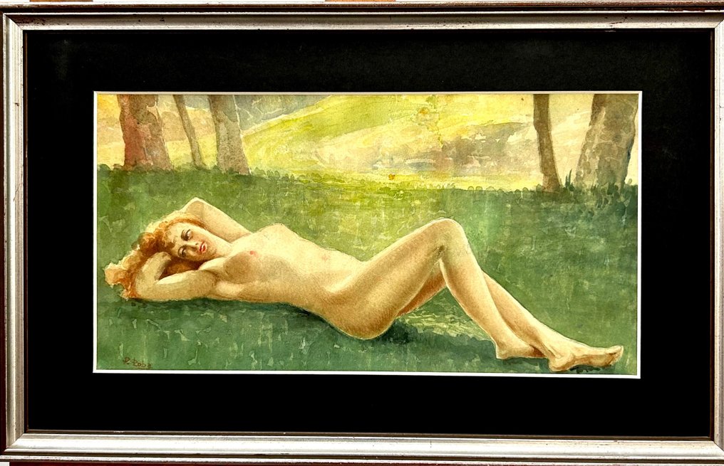 Pio Roba (1915–1999) - Nudo Femminile - NO RESERVE #2.1