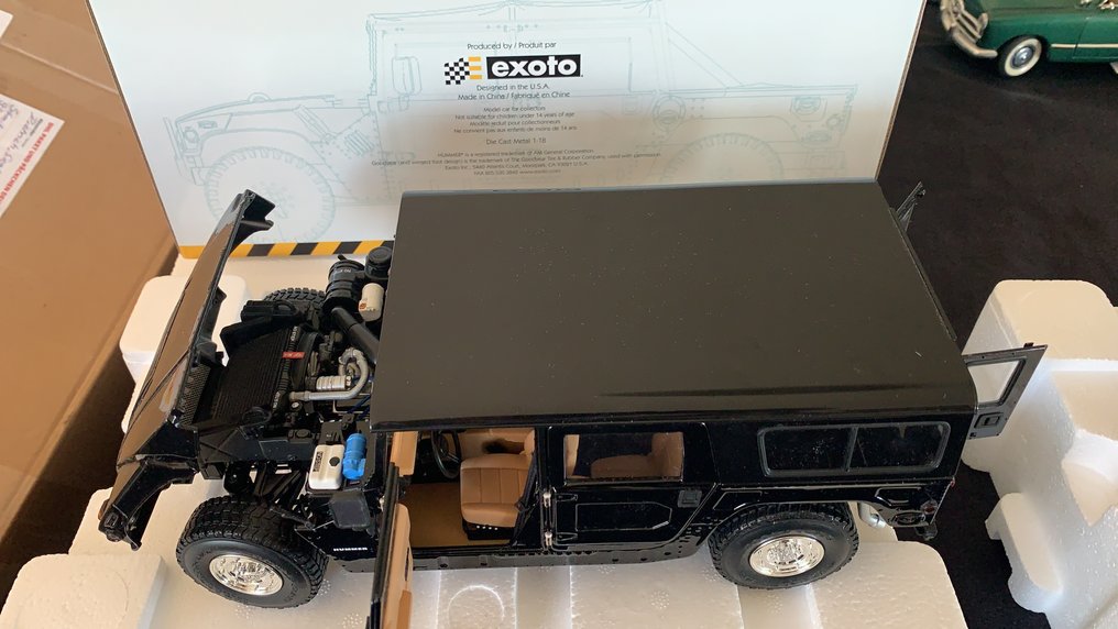 Exoto 1:18 - 模型車 - Civilian Hummer #2.2