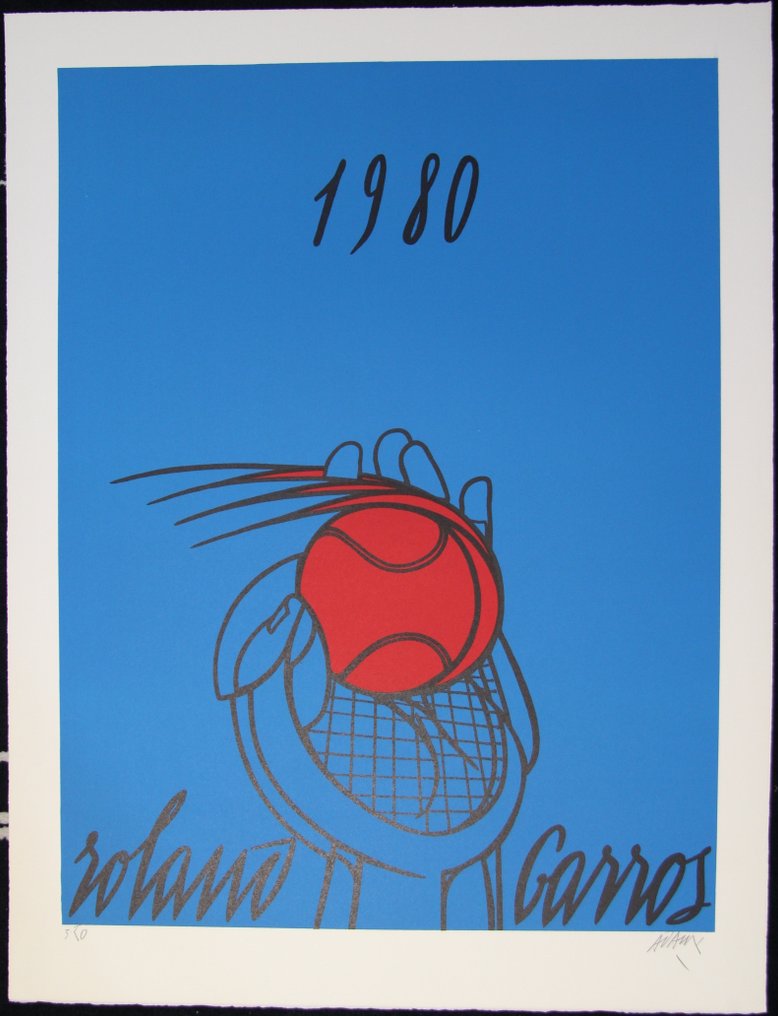 Valerio Adami (1935) - Roland Garros 1980 #1.1