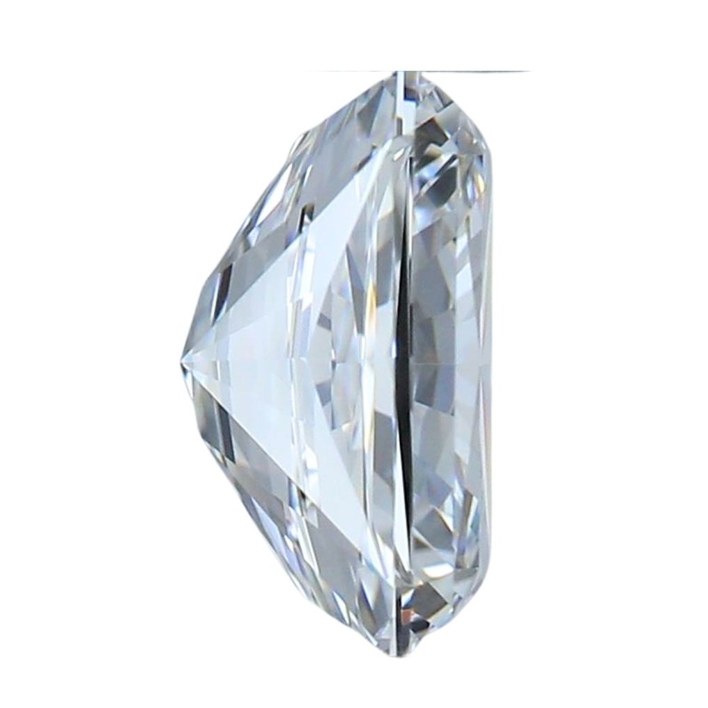 1 pcs Diamante  (Natural)  - 0.91 ct - Radiante - F - IF - International Gemological Institute (IGI) #1.2