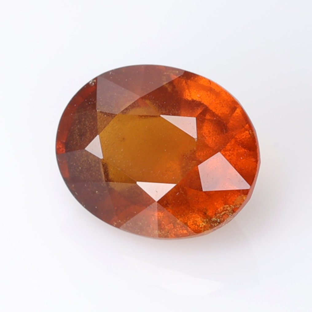 1 pcs Qualité fine-(Orange foncé)
 Hessonite - 4.27 ct #1.2