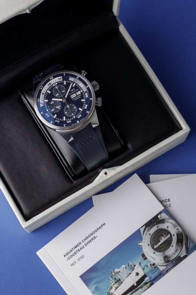 IWC - Aquatimer Chronograph Cousteau Divers Limited Edition - IW378201 - Miehet - 2000-2010 #1.2