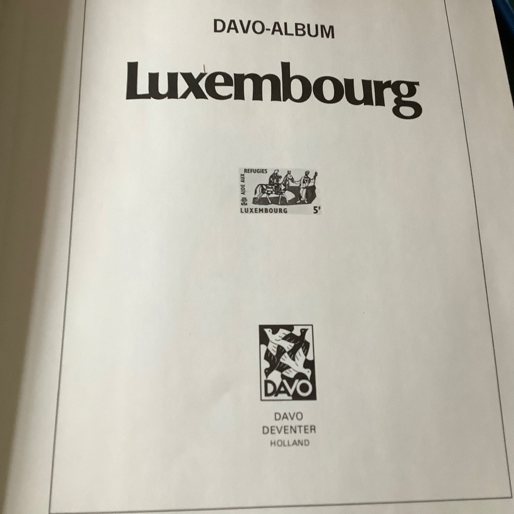 Luxemburg 1960/1996 - Davo Luxe II: 37 kompletta volymer - Michel 618/1409 #1.2