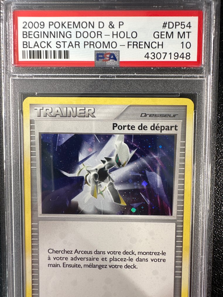 Pokémon - 1 Graded card - Beginning door holo French - Pop 1 card! - PSA 10 #1.2