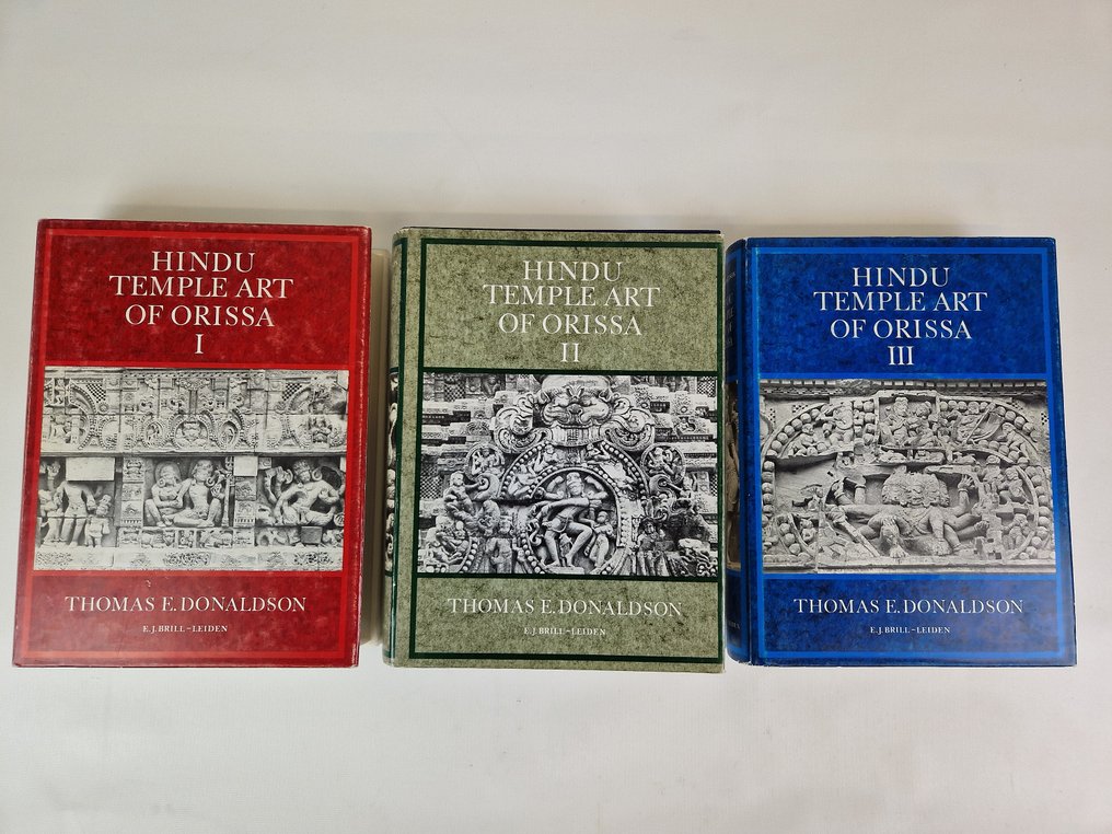 Thomas E. Donaldson - Hindu Temple Art of Orissa, vols I-III - 1985-1987 #1.1