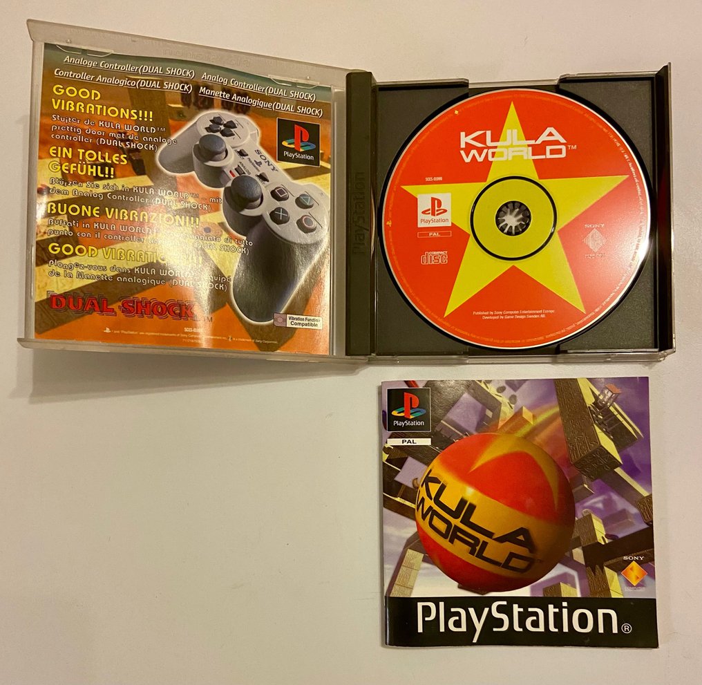 Sony - Playstation 1 (PS1) - Kula World - Videospill - I original eske #1.2
