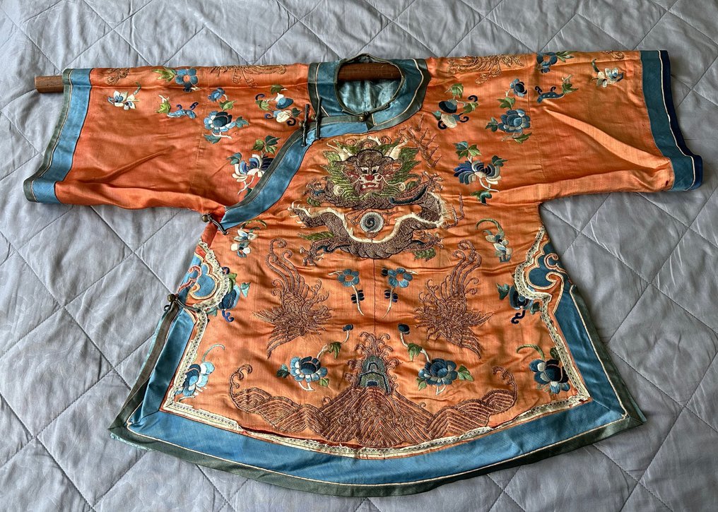 Robe - Silk - China - Qing Dynasty (1644-1911) #1.1