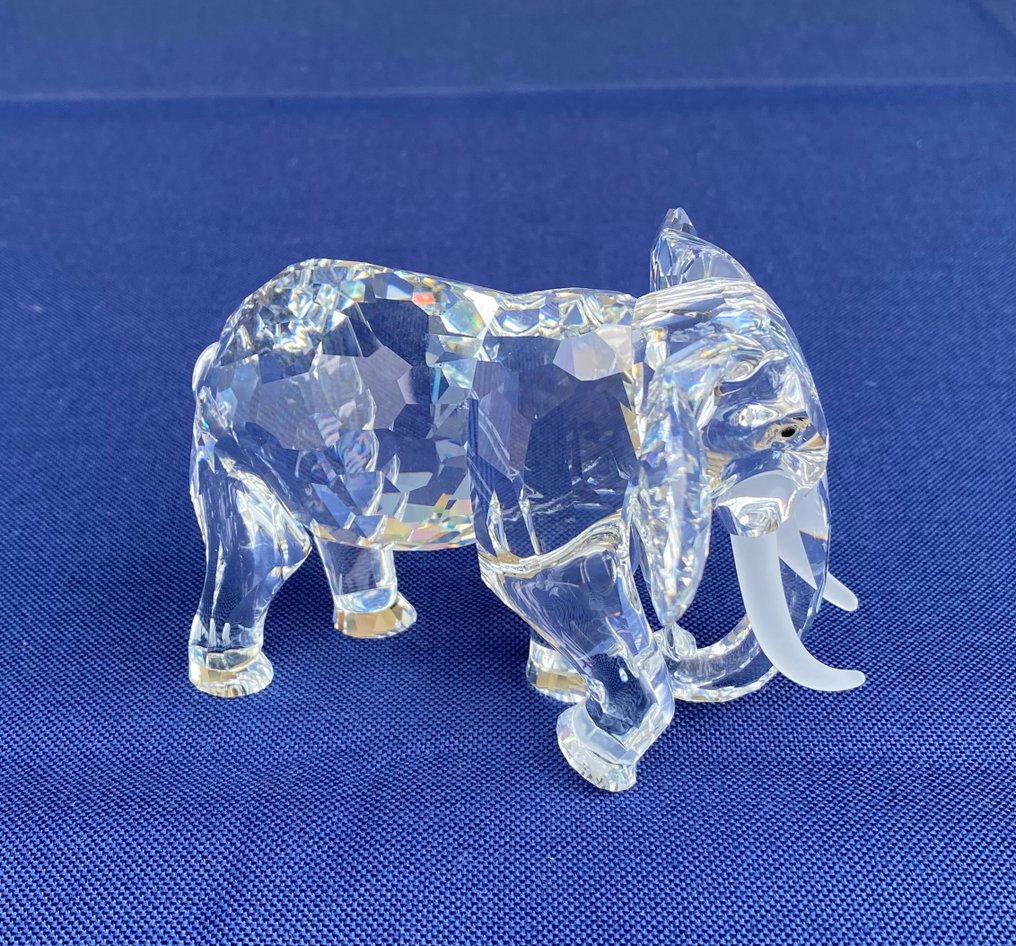 Statuetă - Swarovski - Complete SCS trilogy - Inspiration Africa - Elephant - Kudu - Lion - Boxed  (3) - Cristal #3.1