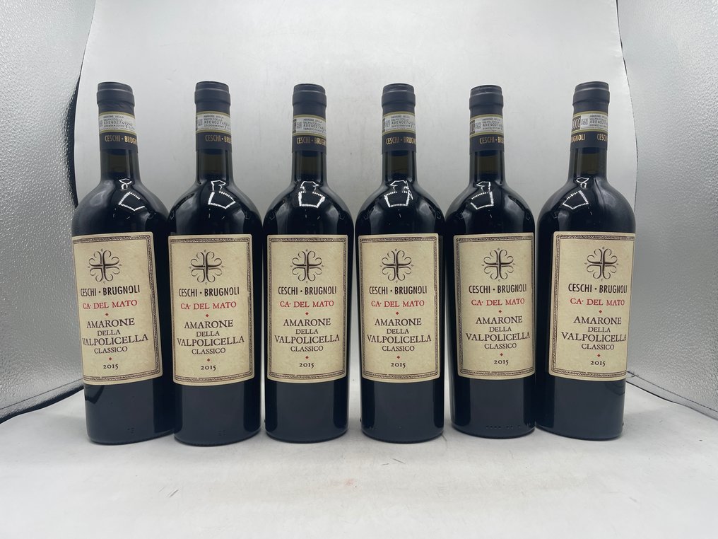 2015 Ceschi Brugnoli Ca’ Del Mato - Amarone della Valpolicella DOCG - 6 Pullot (0.7 L) #1.0