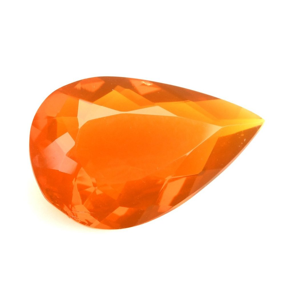 1 pcs 濃橙色 火蛋白石 - 2.67 ct #1.2