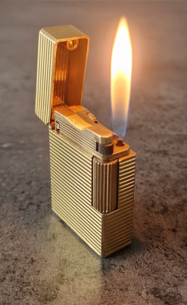 S.T. Dupont - Accendino tascabile - Placcato oro 20 micron #1.1
