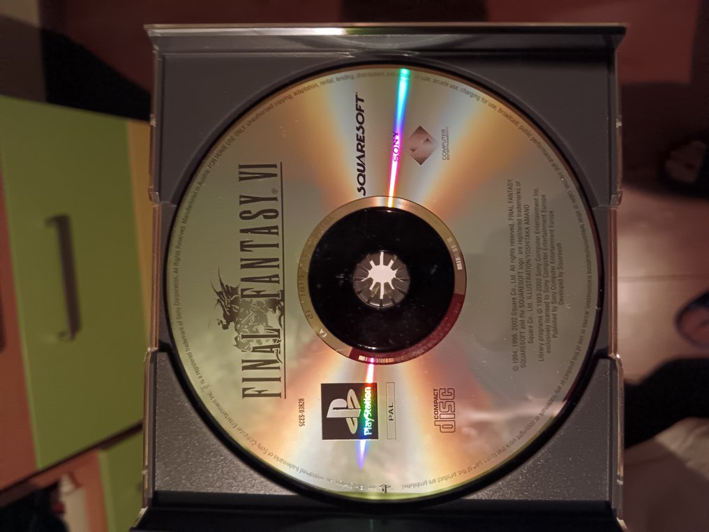 Sony - Playstation 1 (PS1) - Final Fantasy VI (with demo of FF-X for PS2) - 电子游戏 - 带原装盒 #4.3