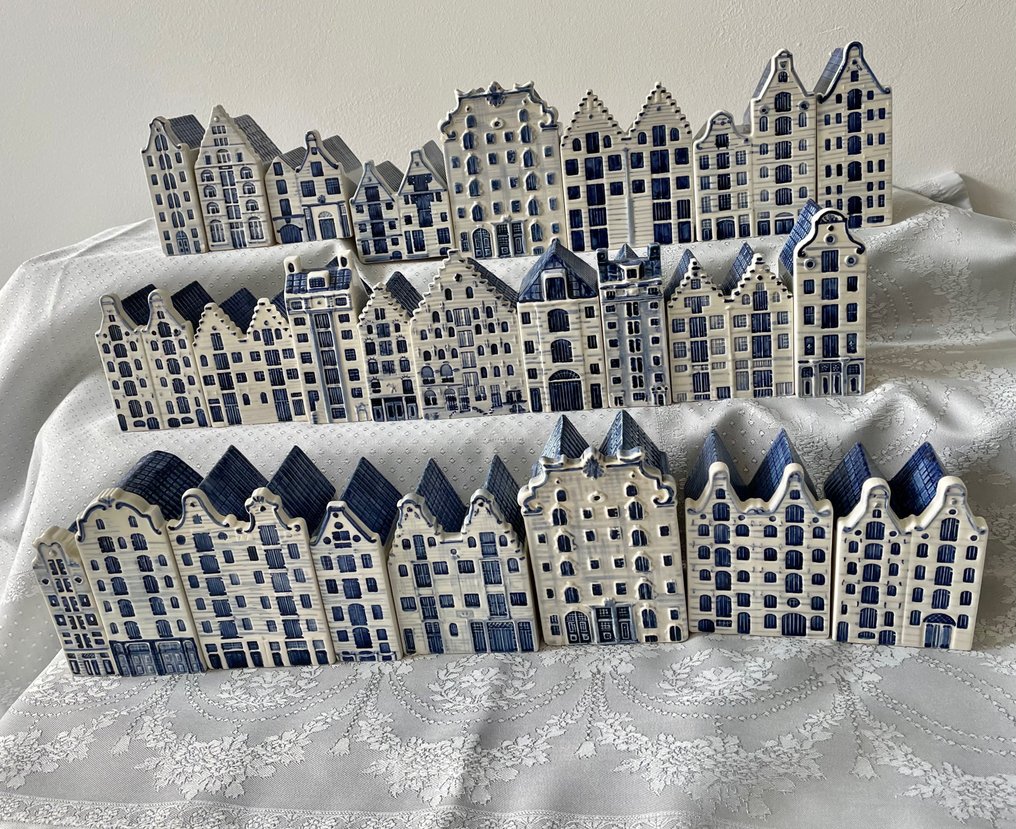 Plateelfabriek Schoonhoven N.V. - Statuetta - Limited Edition - Miniaturhäuser: Amsterdam  (25) - Ceramica #1.1
