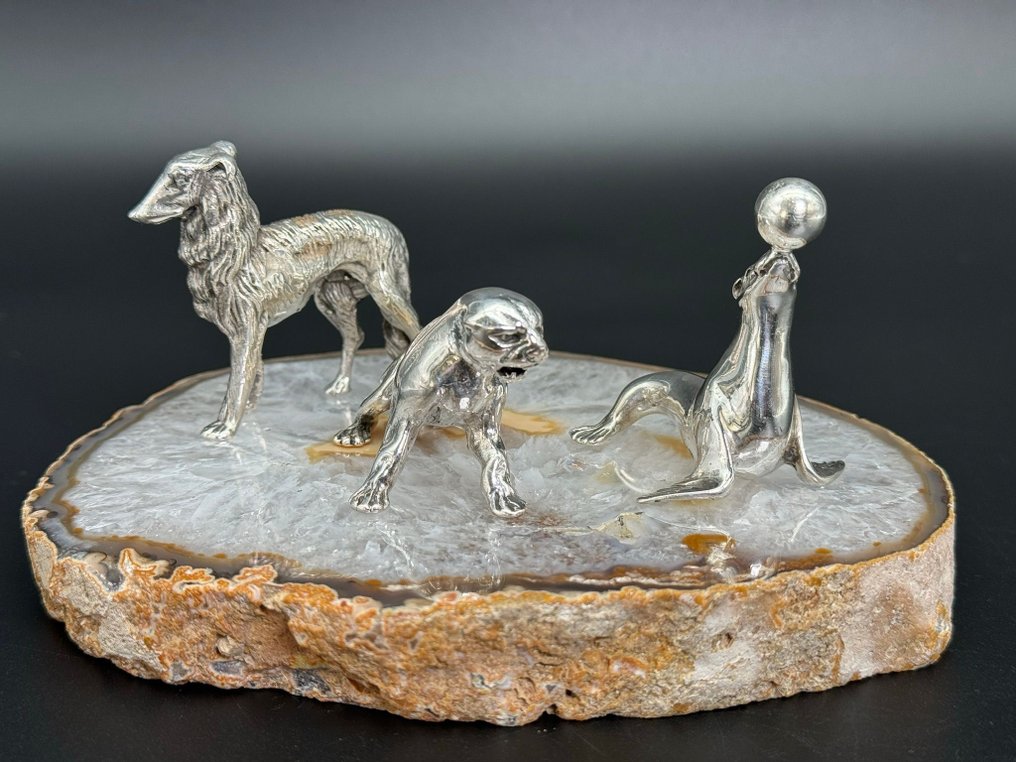 微型雕像 - Miniaturas en plata 800,925,915  (3) - 銀 #2.2