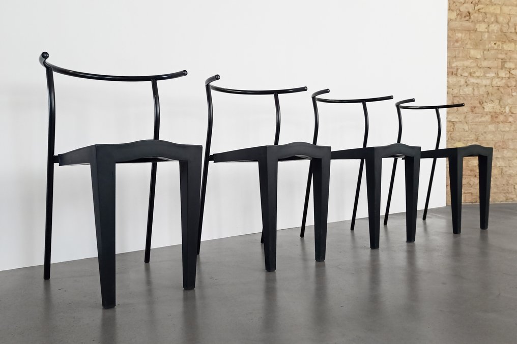 Kartell - Philippe Starck - Chair (4) - Dr Glob - Metal, Plastic #1.1