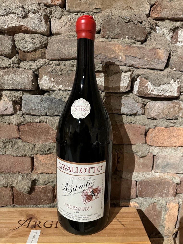 2018 Cavallotto, Vigna San Giuseppe Bricco Boschis - Barolo Riserva - 1 Double Magnum/Jeroboam (3l) #1.1