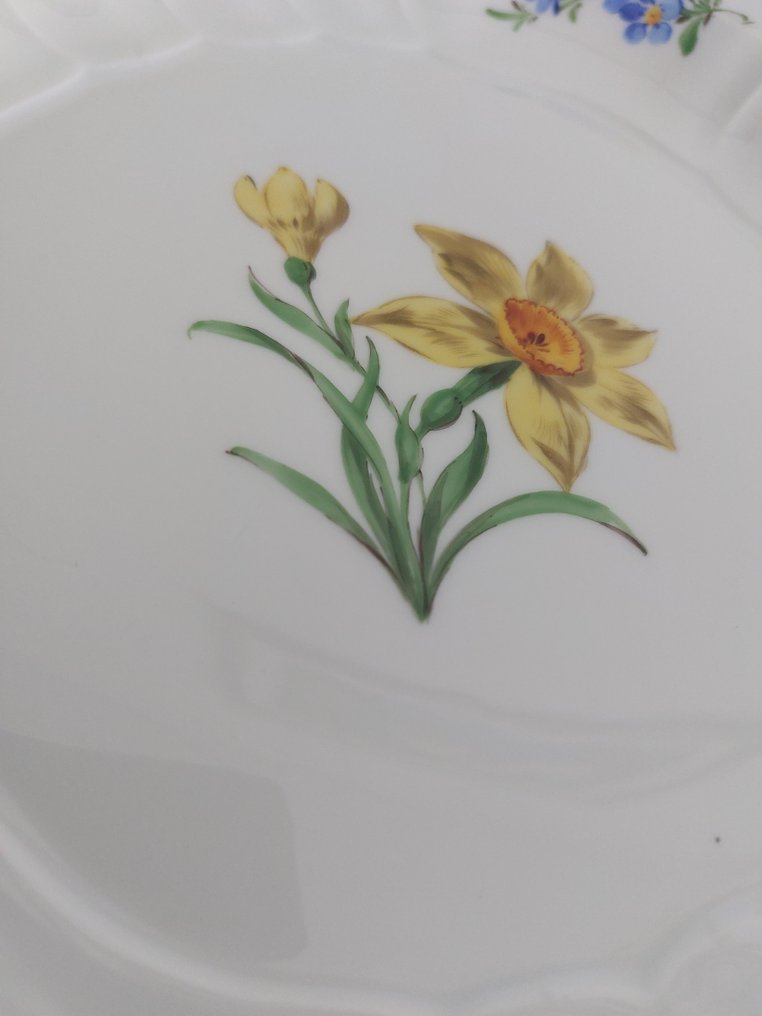 Meissen - Prato - Porcelana #1.2