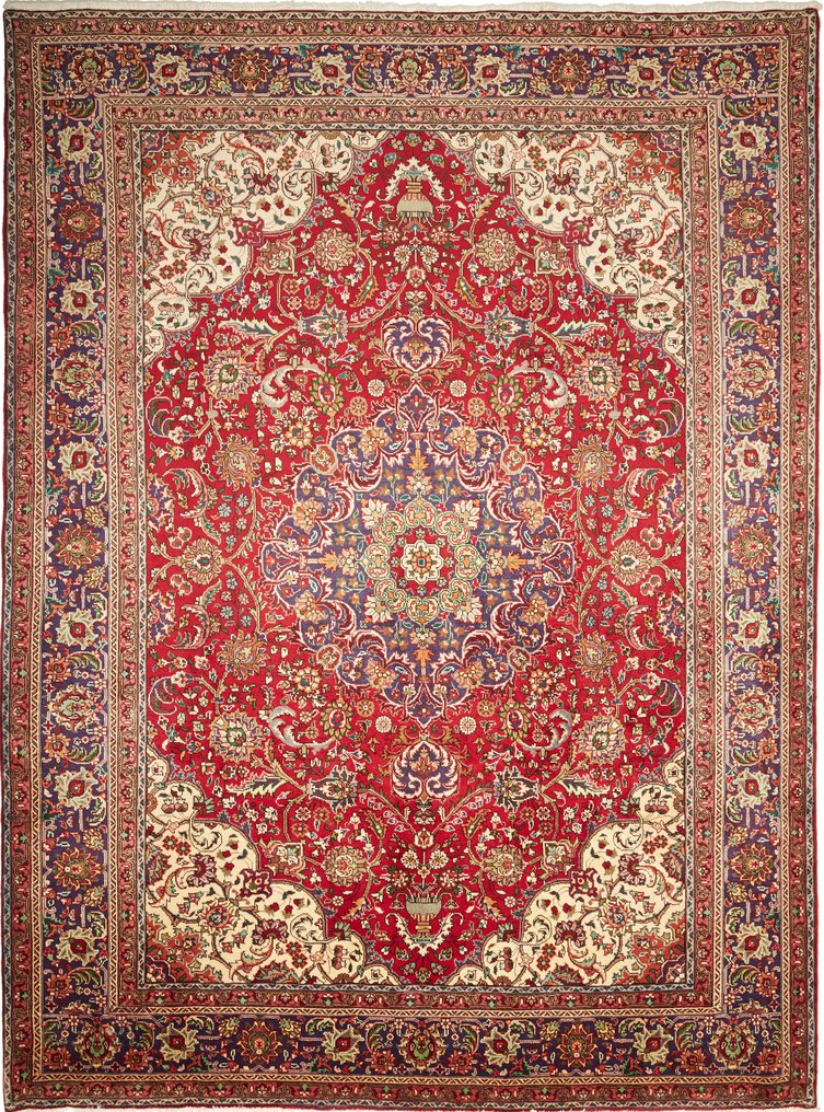 Tabriz - 小地毯 - 340 cm - 253 cm - 40 拉吉 #1.1