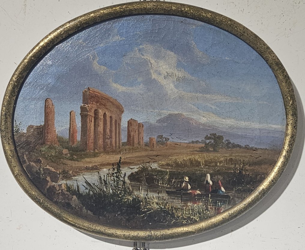 Alessandro La Volpe (1820 - 1887) - Fra templi antichi #2.1