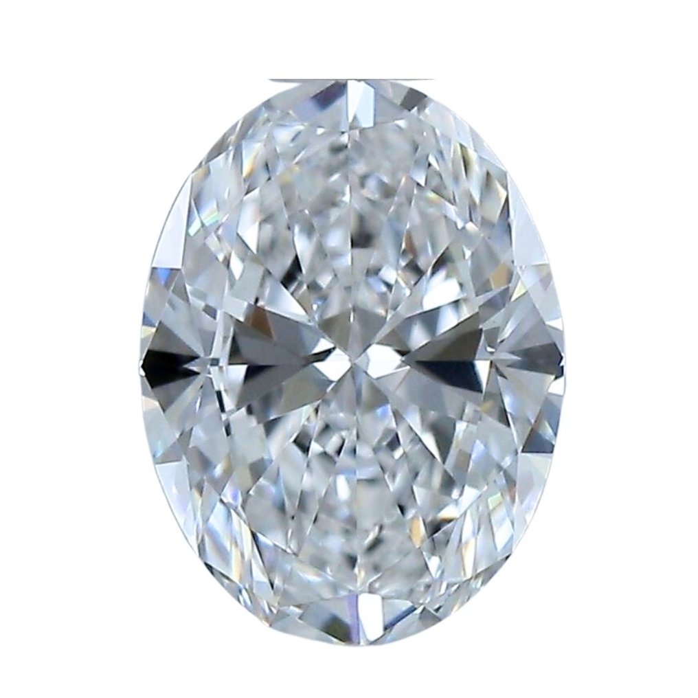 1 pcs Diamant  - 0.70 ct - Oval - VVS2 #1.1