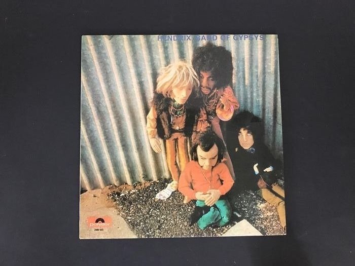 Jimi Hendrix' Band Of Gypsys - Múltiples artistas - band of gypsys-live - Disco de vinilo único - 180 gramos, 1a edición en Stereo - 1970 #1.1