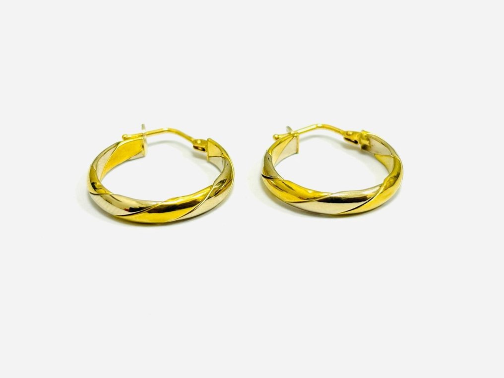 Earrings - 18 kt. White gold, Yellow gold #2.1