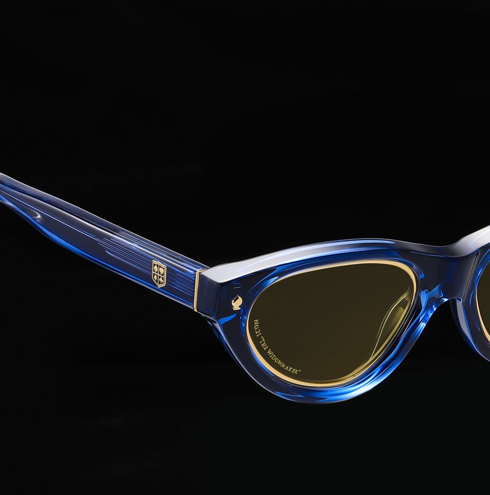 Handmade - Walton & Mortimer No.21 "The Widowmaker" Unit 83/99  "Midnight Blue" - 墨鏡 #3.2