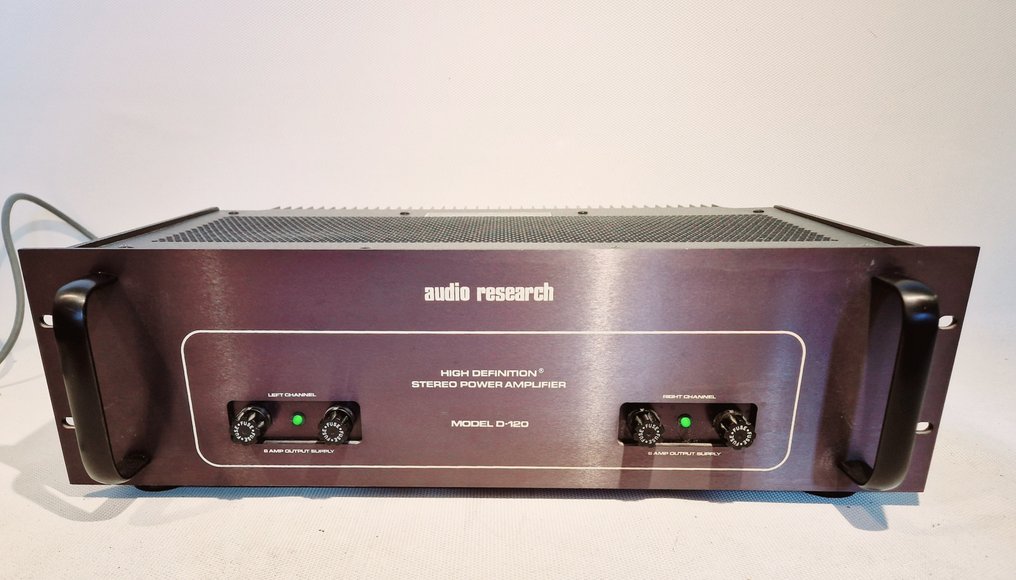 Audio Research - D-120-黑色版- 固態功率擴大機 #2.2