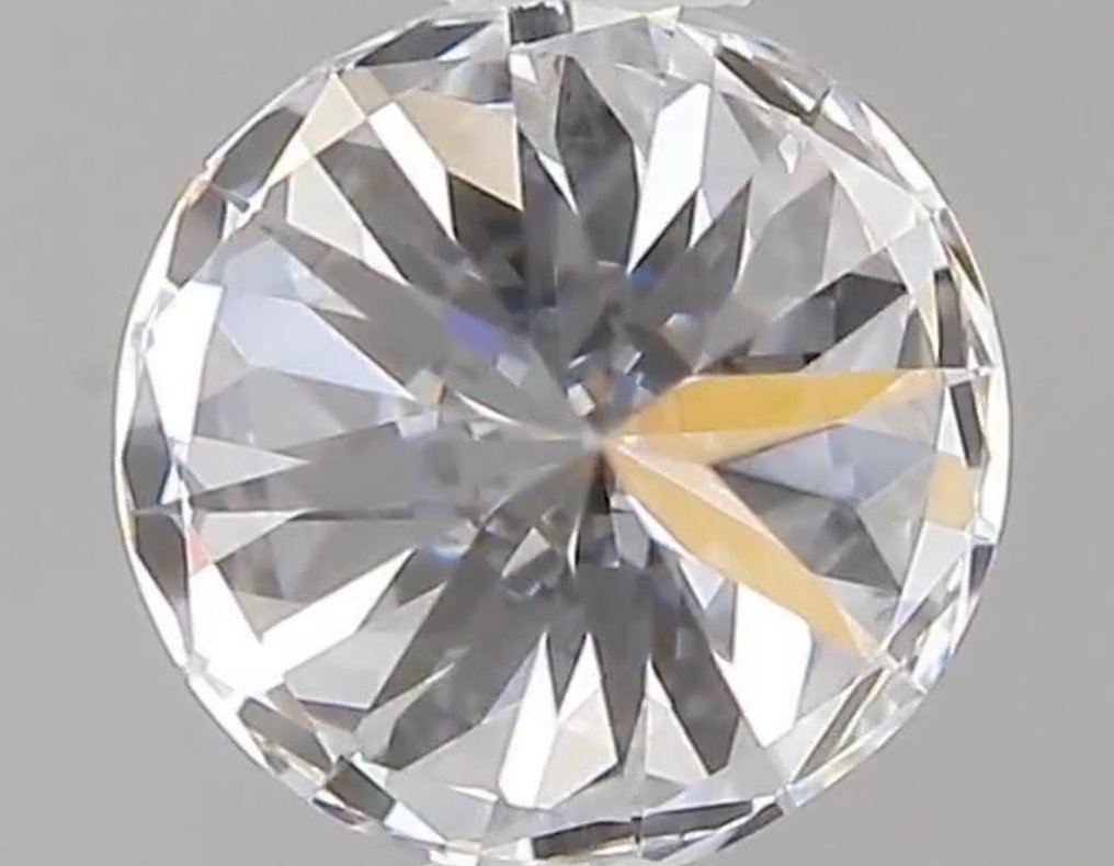 1 pcs Diamante  (Natural)  - 0.30 ct - Redondo - D (incoloro) - VVS1 - Gemological Institute of America (GIA) #3.2