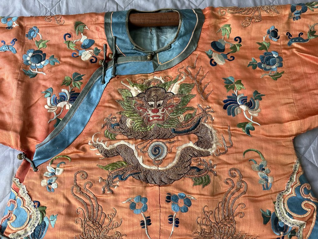 Palást - Selyem - Kína - Qing Dynasty (1644-1911) #2.1