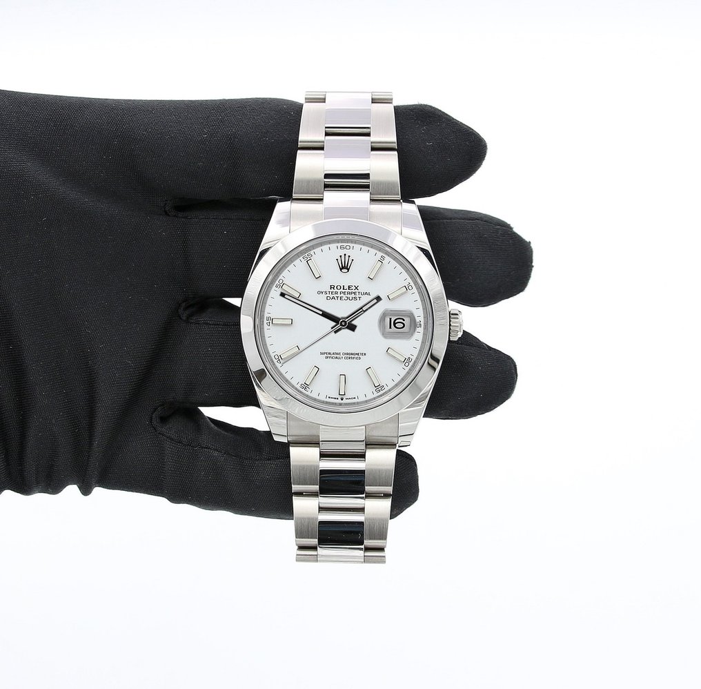 Rolex - Datejust 41 - White Dial - 126300 - Mężczyzna - 2011-obecnie #2.1