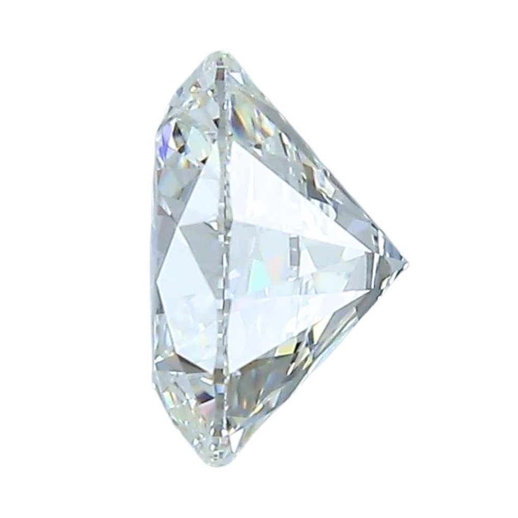 1 pcs Diamant  (Natural)  - 1.50 ct - Rund - H - VVS1 #2.1