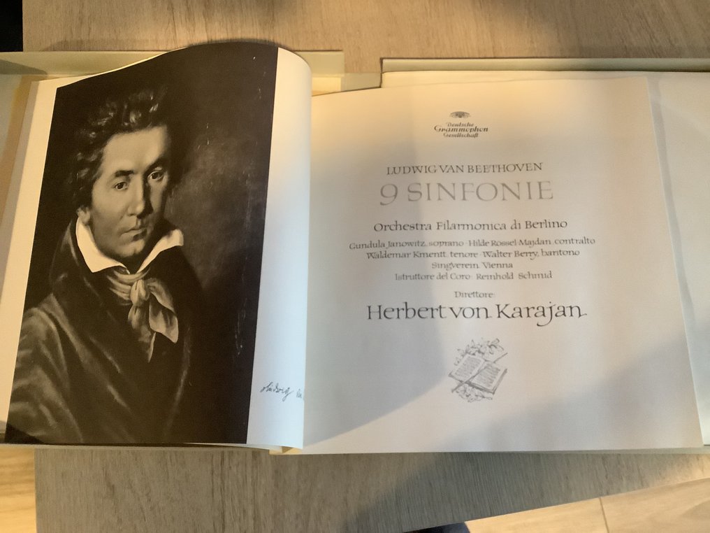 Herbert Von Karajan - Beethoven 9 Symphonien Berliner Pholharmoniker - Diverse Titel - Vinylschallplatte - 1961 #3.1