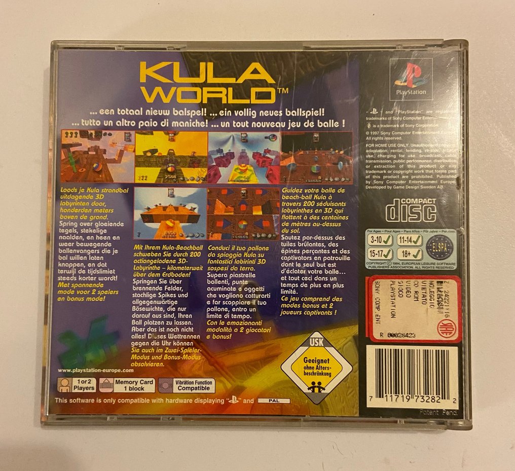Sony - Playstation 1 (PS1) - Kula World - Video game - In original box #2.1
