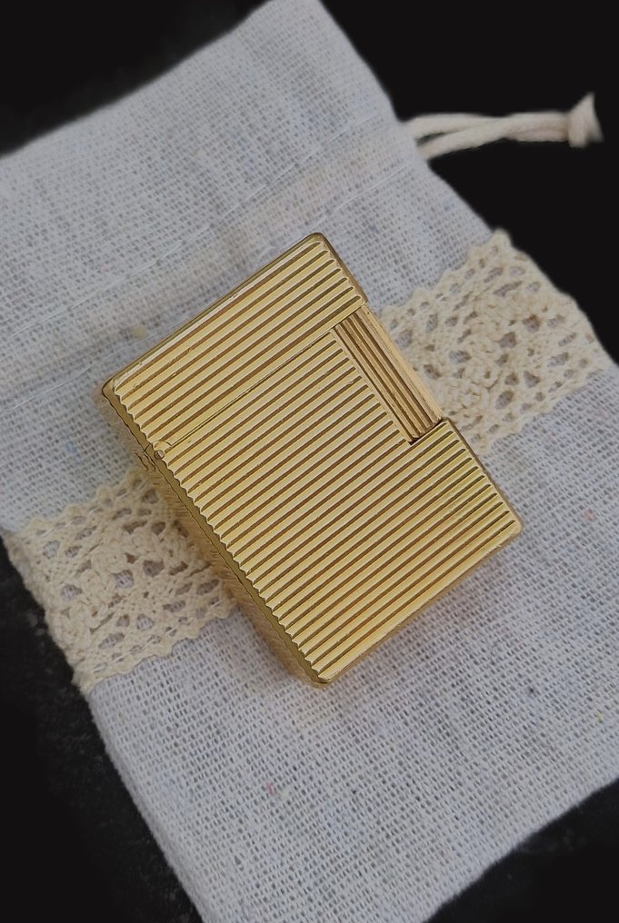 S.T. Dupont - Brichetă de buzunar - placat cu aur de 20 microni #1.2