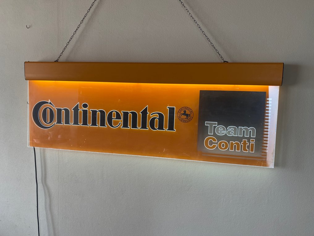 CONTINENTAL- Team Conti - 霓虹灯标志 - 有机玻璃 #1.1