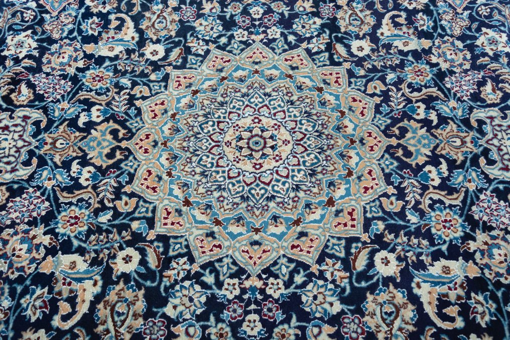 Nain - Veldig fint persisk teppe med silke - Teppe - 305 cm - 202 cm #3.2