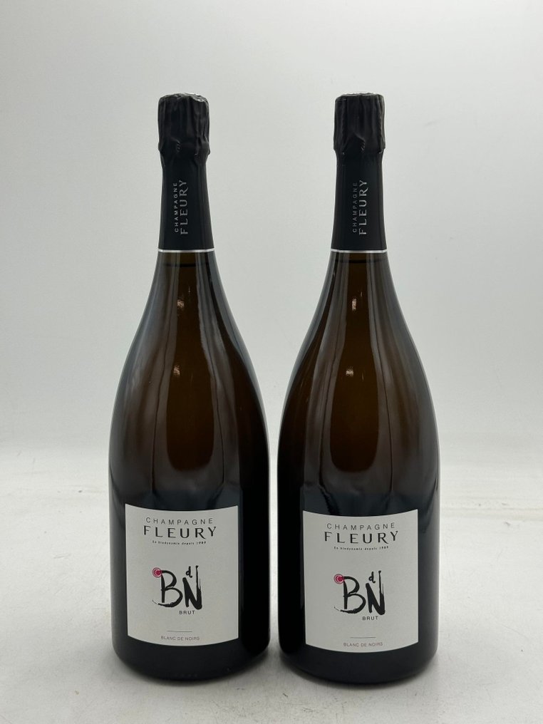 Fleury, Brut - Champagne Blanc de Noirs - 2 Magnum (1.5L) #1.0